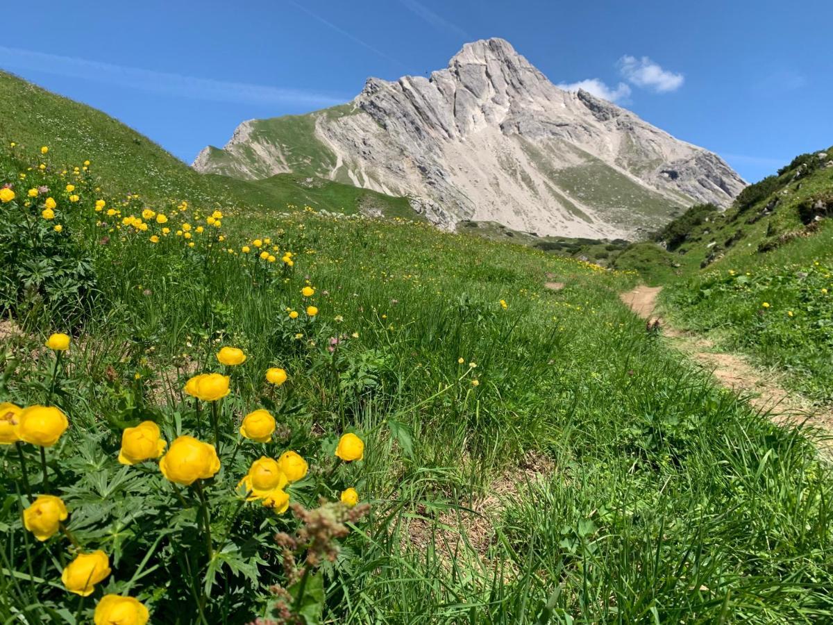 Bed and Breakfast Haus Walch Elbigenalp Exterior foto